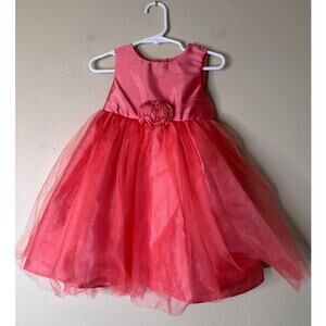 marmellata | Dresses | Marmellatta Girls White And Pink Polkadot Tulle Formal Dress Size 6x